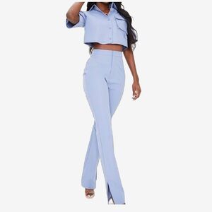 PLT Steel blue Tall Two-Piece Set